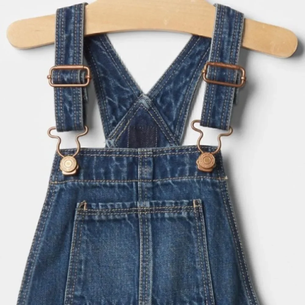 Baby Gap denim skirt overalls Size 2 Years